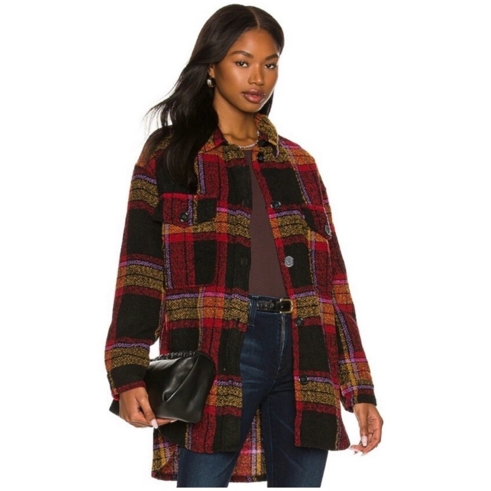 Sanctuary Plaid Shacket